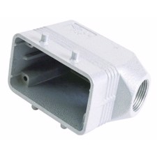 ILME Socket Casing for 10-pin, PG 16, angle