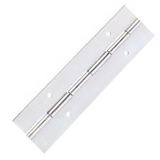 Adam Hall Piano Hinge steel pre-drilled - 2605