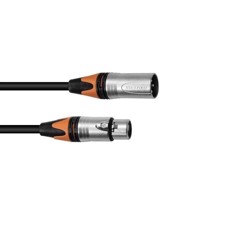 PSSO XLR cable COL 3pin 3m bk Neutrik