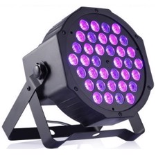 Liteline UV LED Spot. 3 x 36 Watt. Med Remote & DMX. [UDSOLGT]