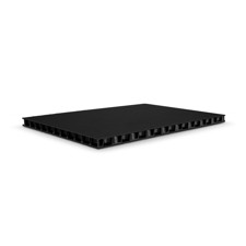 SolidLite PP black/black 10.4 mm, 2500 x 1250 mm - Adam Hall Hardware