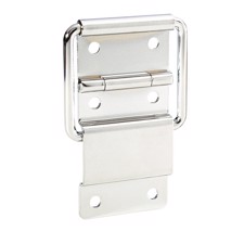 Stop Hinge medium 4,2 mm, Chrome plated - Adam Hall Hardware