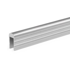 Aluminium capping with 4 mm radius for 7 mm material - Adam Hall Hardware -  4 Linear m.