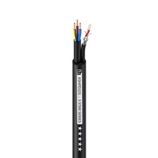 Hybrid Cable - Power & DMX - 3 x 2.5 mm² & 2 x 0.34 mm² - 100 m - Adam Hall Cables -  100 Linear m.