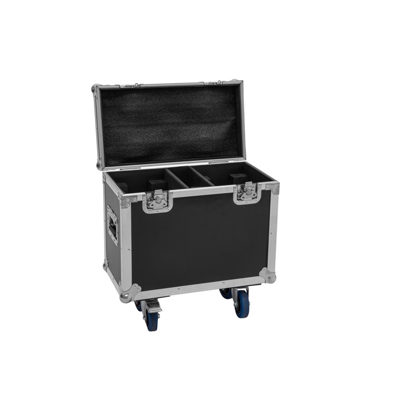 ROADINGER Flightcase 2x TMH-B120 with wheels