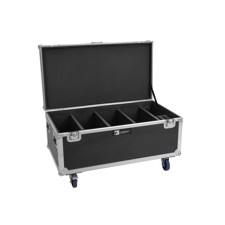 ROADINGER Flightcase 4x Multiflood IP 18x10W RGBW Wash CRMX with wheels