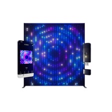 TWINKLY Lightwall, App styret video bag tæppe RGB 2.6 x 2.7 m