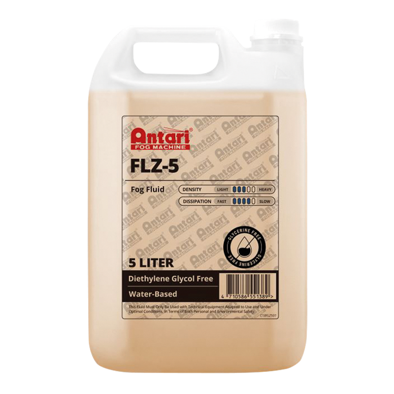 Antari FLZ-5 Fog Fluid 5 Litre - medium density