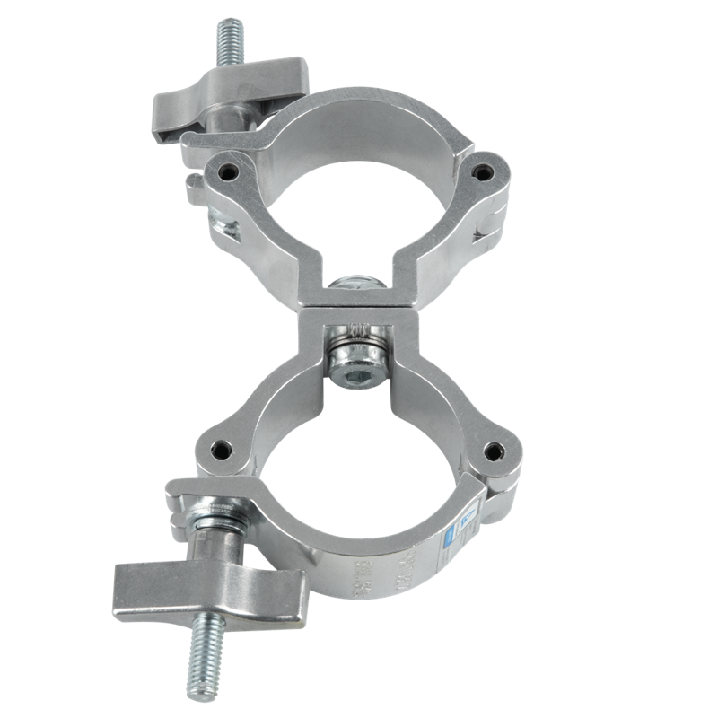 Showgear Compact Swivel Coupler WLL: 100 kg - aluminium - silver