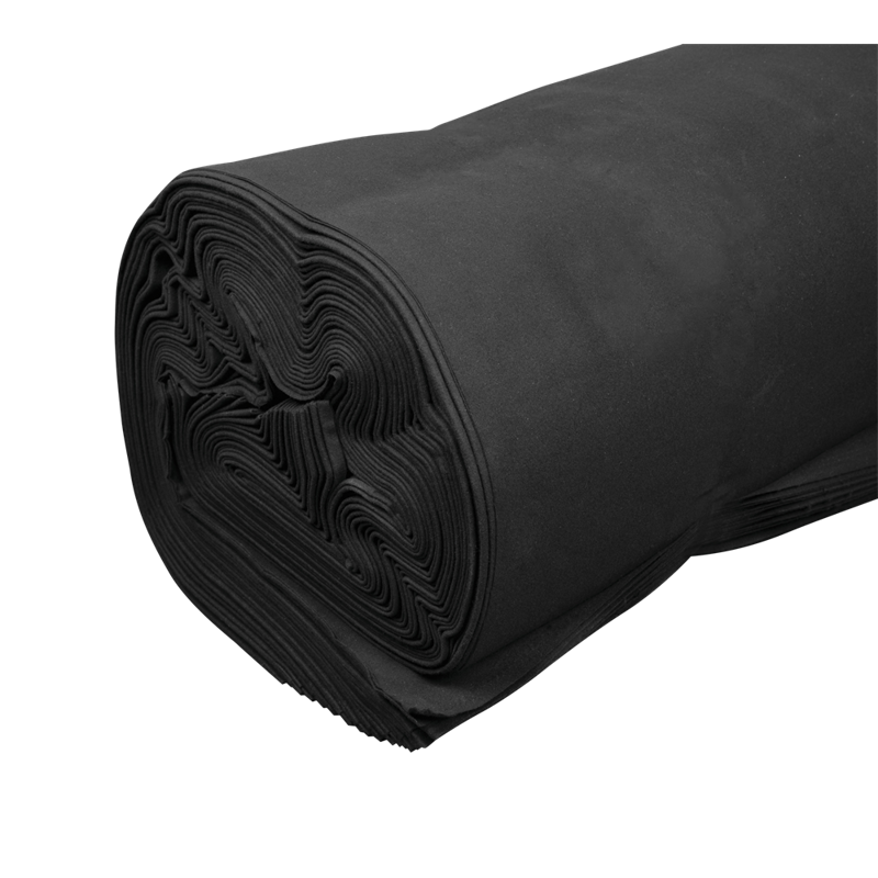 Showgear Bolt Dekomolton 160 g/m² Black - 3 x 60 m (W x L)