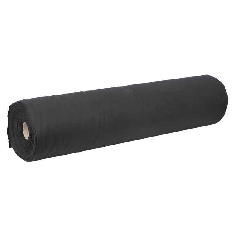 Showgear Bolt Dekomolton 160 g/m² Black - 0.80 x 60 m (W x L)