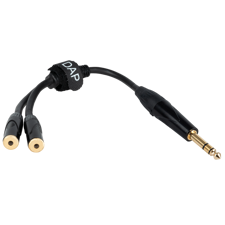 DAP FLA5 – male stereo jack to 2 female stereo mini-jack 0.3 m, black