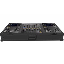 Flightcase til 2 x CDJ-700 og 19" mixer